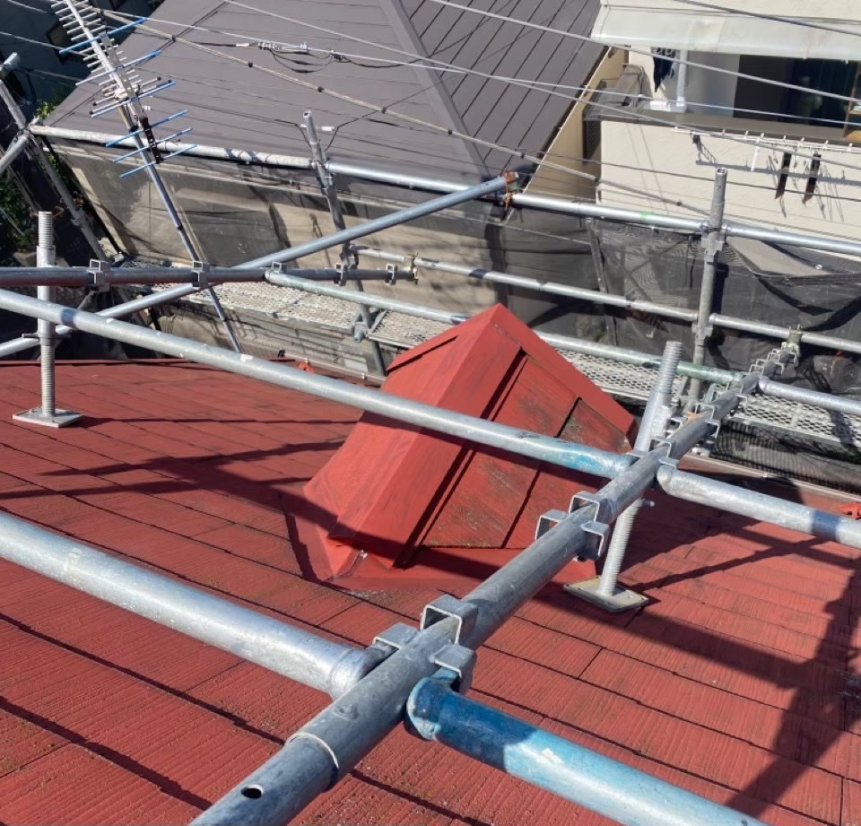 屋根塗装工事（施工前）