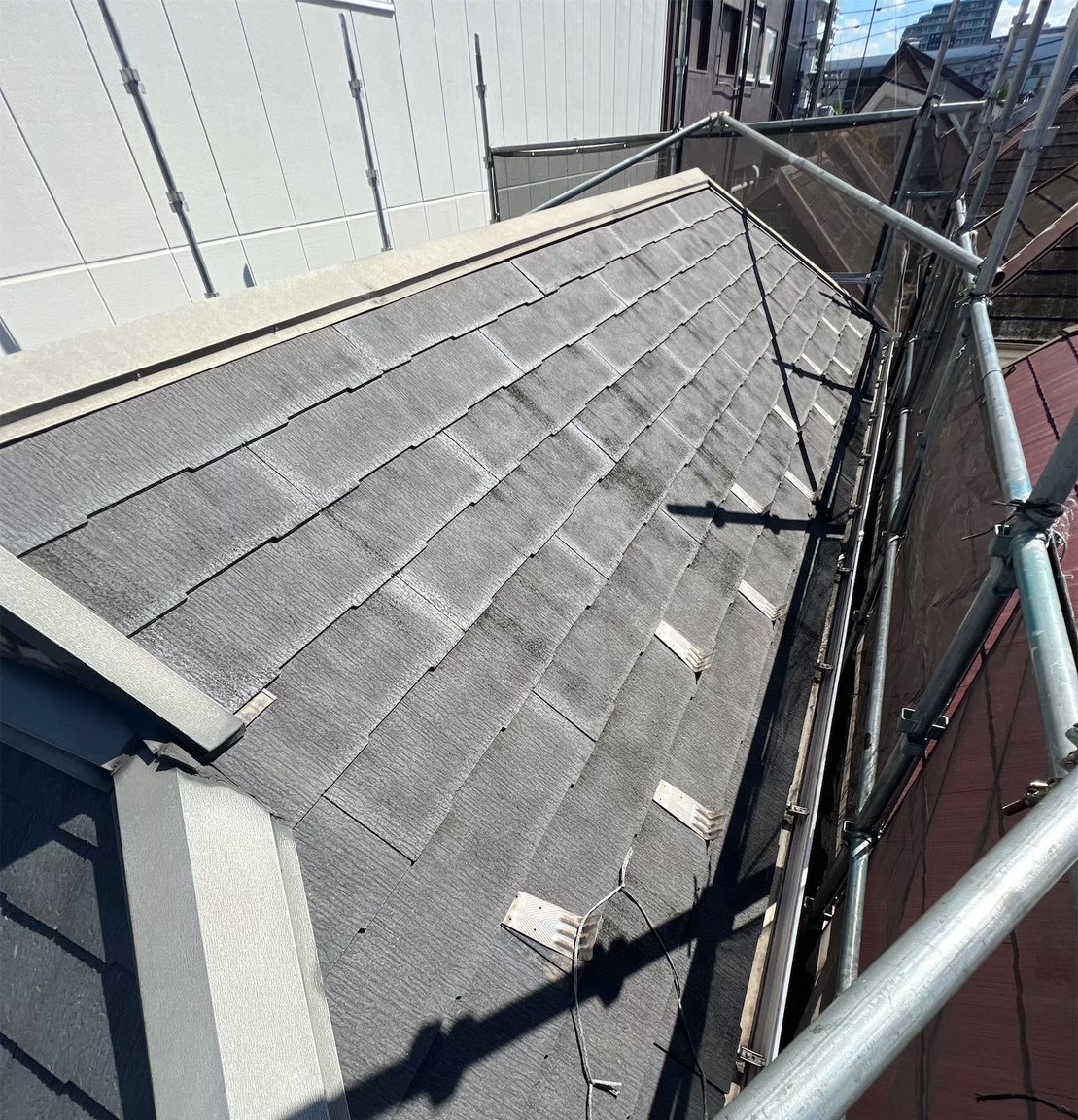 屋根塗装工事（施工前）