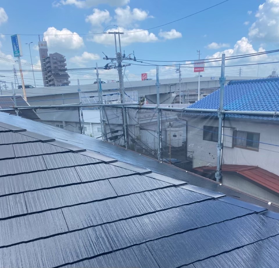 屋根塗装工事（施工後）