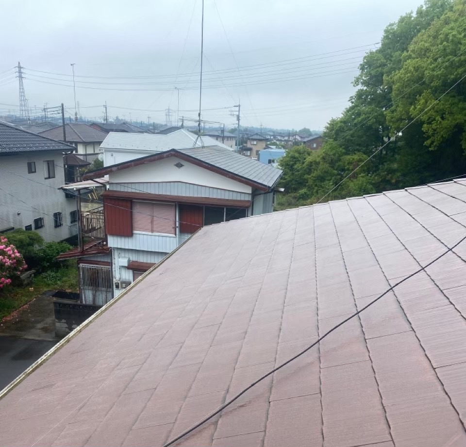 屋根塗装工事（施工前）