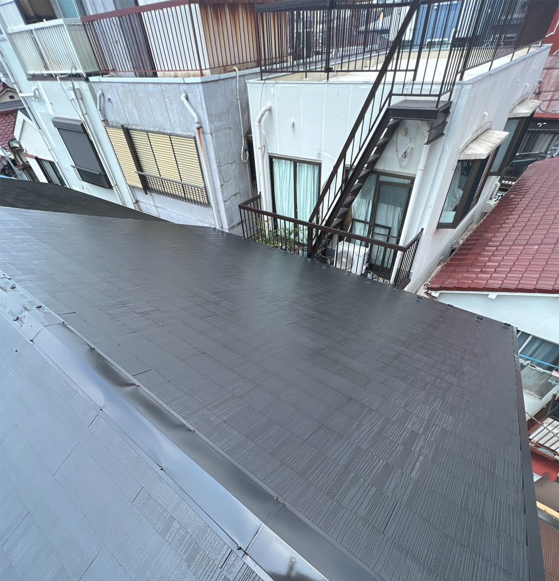 屋根塗装工事（施工後）