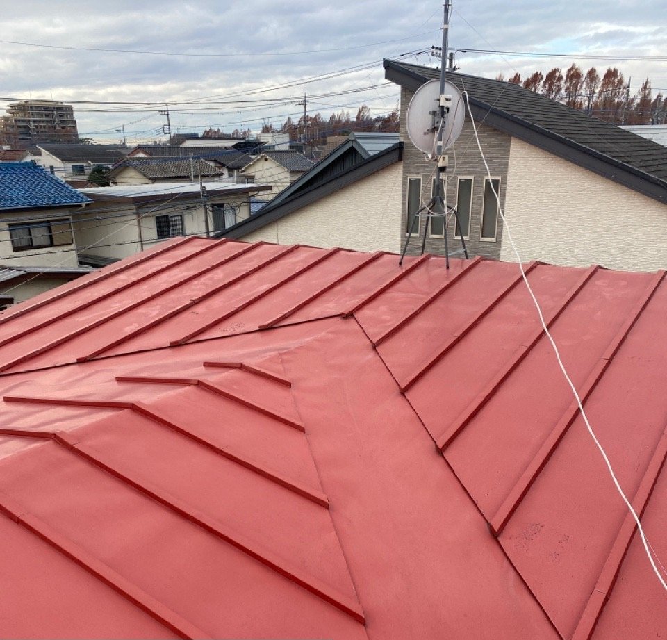 屋根塗装工事（施工前）