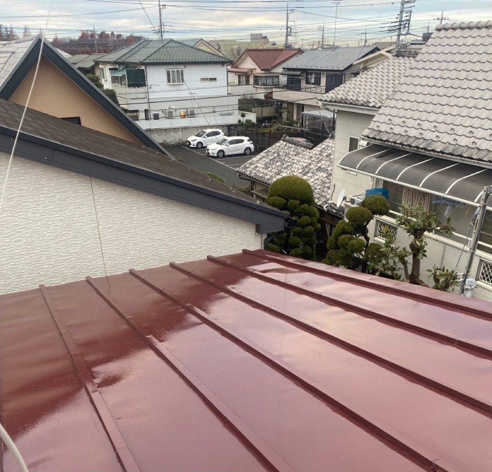 屋根塗装工事（施工後）